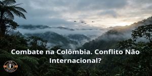 Combate na Colômbia. Conflito Não Internacional?
