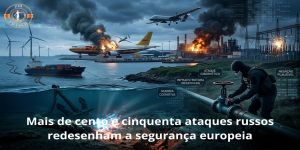 Mais de cento e cinquenta ataques russos redesenham a segurança europeia