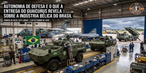 Autonomia de defesa e o que a entrega do Guaicurus revela sobre a indústria bélica do Brasil