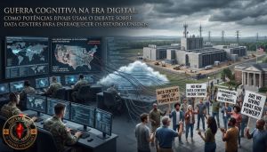 Guerra Cognitiva na Era Digital. Como Potências Rivais Usam o Debate sobre Data Centers para Enfraquecer os Estados Unidos