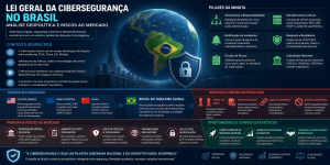 Lei Geral da Cibersegurança no Brasil: Análise Geopolítica e Impactos Estratégicos ao Mercado.