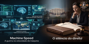 A Guerra na Velocidade da Máquina e o Silêncio do Direito 